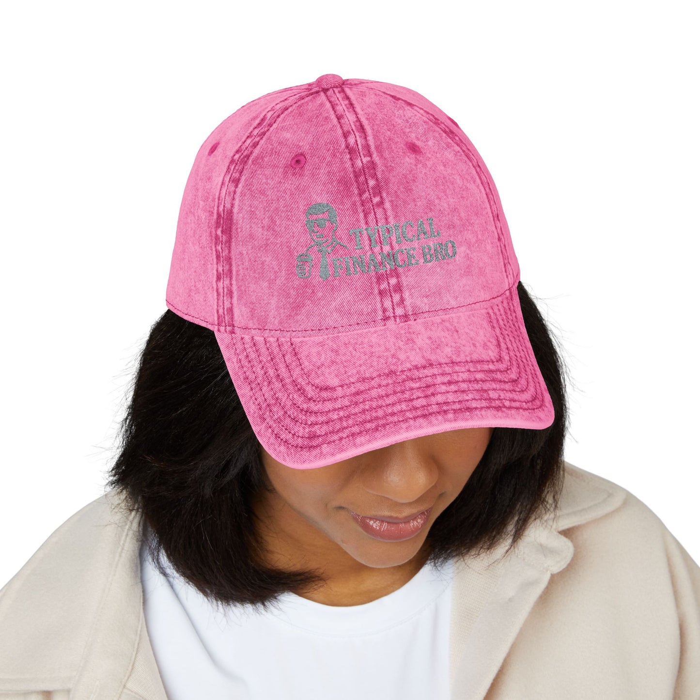 Typical Finance Bro Vintage Cap