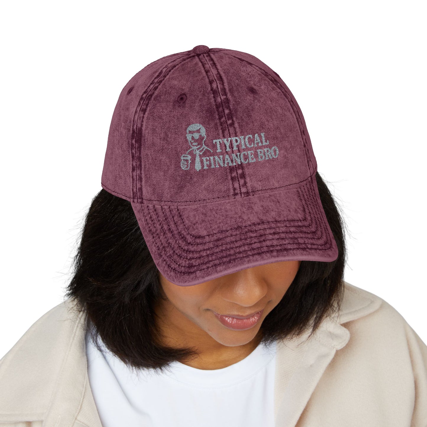 Typical Finance Bro Vintage Cap